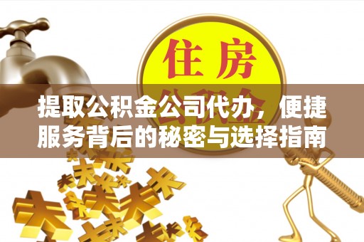 永宁提取公积金公司代办，便捷服务背后的秘密与选择指南