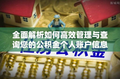 永宁全面解析如何高效管理与查询您的公积金个人账户信息