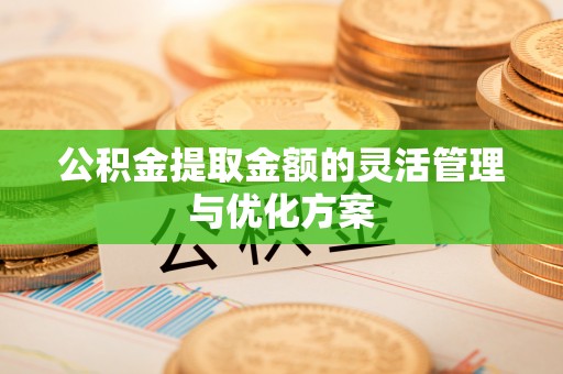 永宁公积金提取金额的灵活管理与优化方案